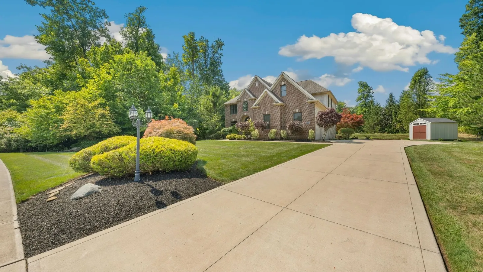 concrete driveway and residential property in Louisville KY